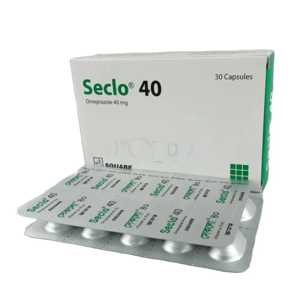 Seclo 40 mg Capsule -10pcs