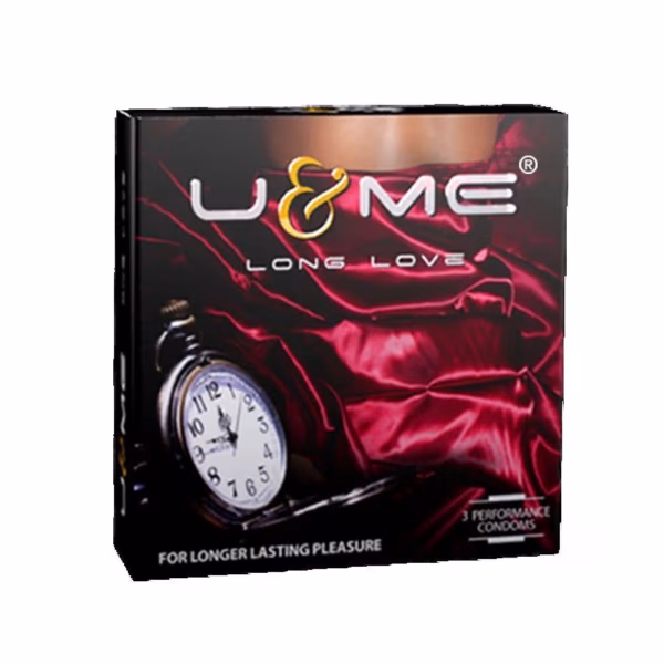 U & ME Long Love Condom 3pcs Pack