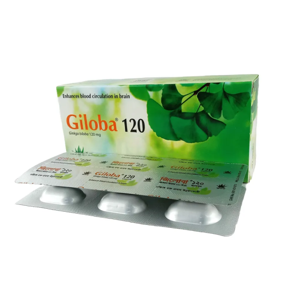 Giloba 120 mg Capsule -6pcs