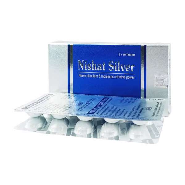 Nishat Silver Tablet -10pcs